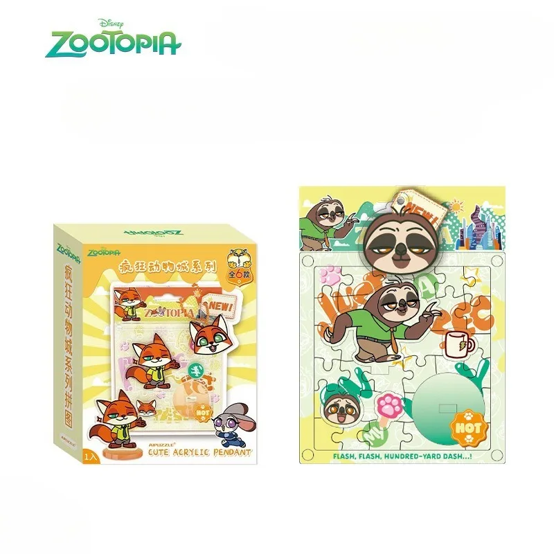 جديد الأكثر مبيعا الرسوم المتحركة الرسوم المتحركة ديزني Zootopia 2 Judi Nick بازل قطع ، بطاقة معلقة أكريليك عصرية ، هدية العيد #6