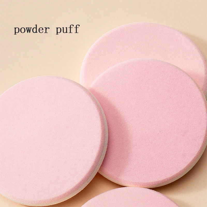 4pcs New super thick cosmetics large size concealer foundation make-up latex pad wet dry facial beauty makeup tool