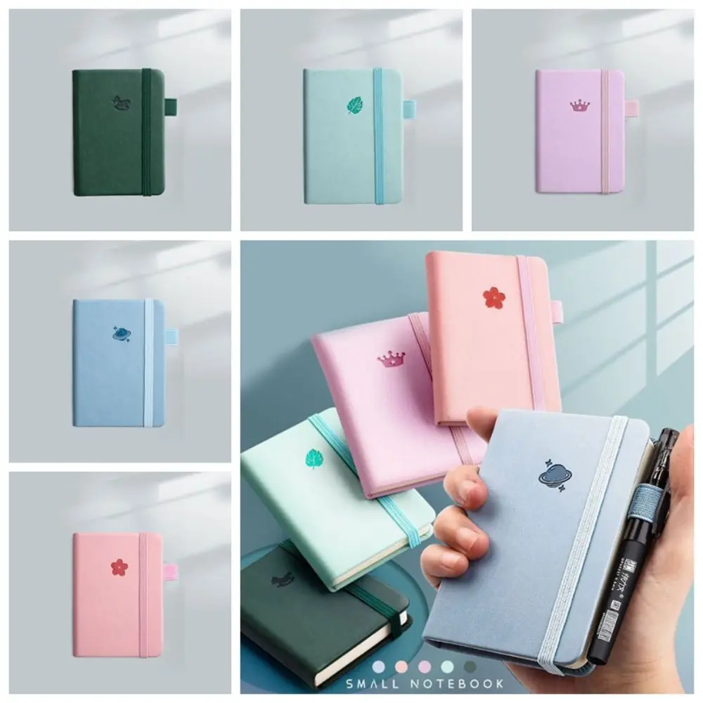 Portable Memo Diary Planner A7 Mini Notebook Agenda Organizer Taking Notes Pocket Notepad Word Book Thickening Office Supply