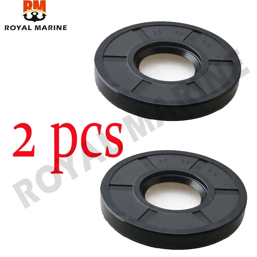 

350-01215-5 3M2-00122-0 Shaft Oil Seal For Tohatsu Mercury Outboard Motor 8M0065585 25.00MM boat engine parts 2 pcs