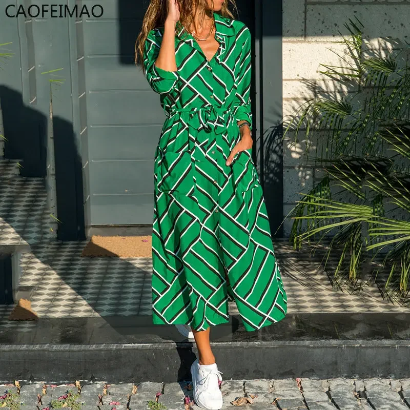 2023 Summer Boho Beach Maxi Dress for Women Leisure Long Dress Fashion Elegant Split Dress Clothes for Women Non Strech