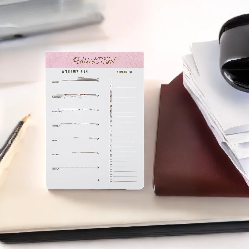 

Multi-Function Tearable Memo Pad Compact Daily Planner Notepad for Office Household School Portable Note Supplies Daily Use