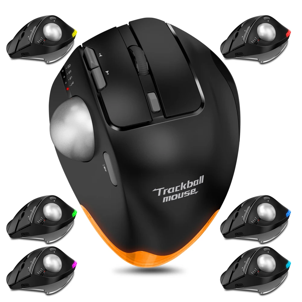 Ergonomic Gamer Mice 8 Buttons Programmable Mouse 4800DPI 5 Level DPI Adjustable for PC Computer Accessories