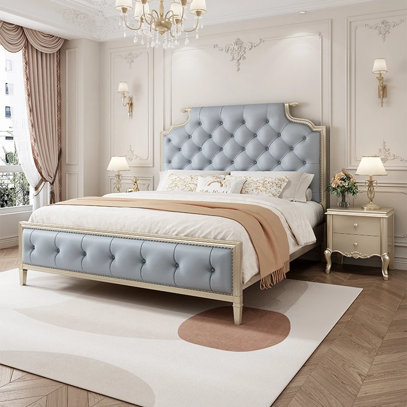 

luxury modern 150x200cm 180x200cm 220x200cm Double bed bases and frames cosy Two persons bed muebles para el hogar furniture