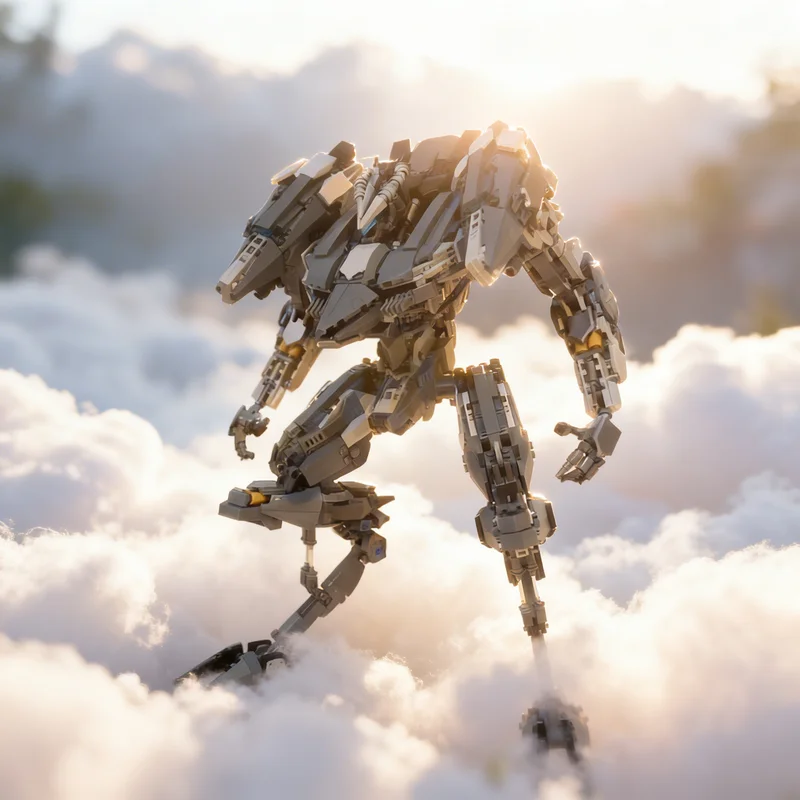 

2250 деталей MOC: Конструктор «Механический рыба-сабля» из серии «Вселенная». Креативный подарок, коллекционный декор для детей и взрослых, для дома и офиса.