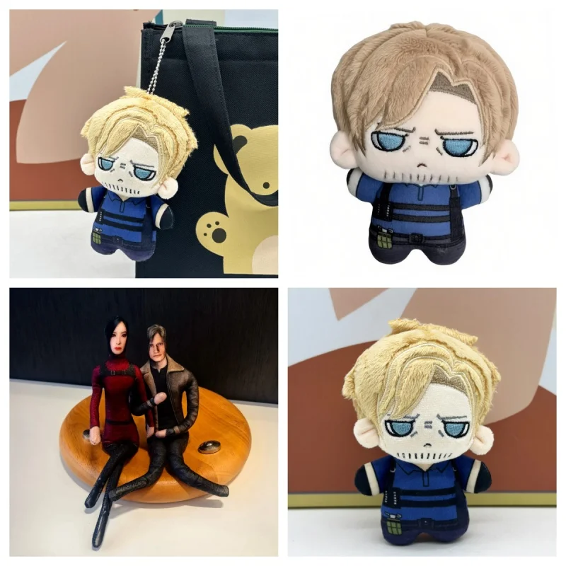 

10/26cm Resident Leon·Scott·Kennedy Soft Plushies Decompression Bending Doll Gifts Cute Ashley Stuffed Toy Pendant Doll Collect