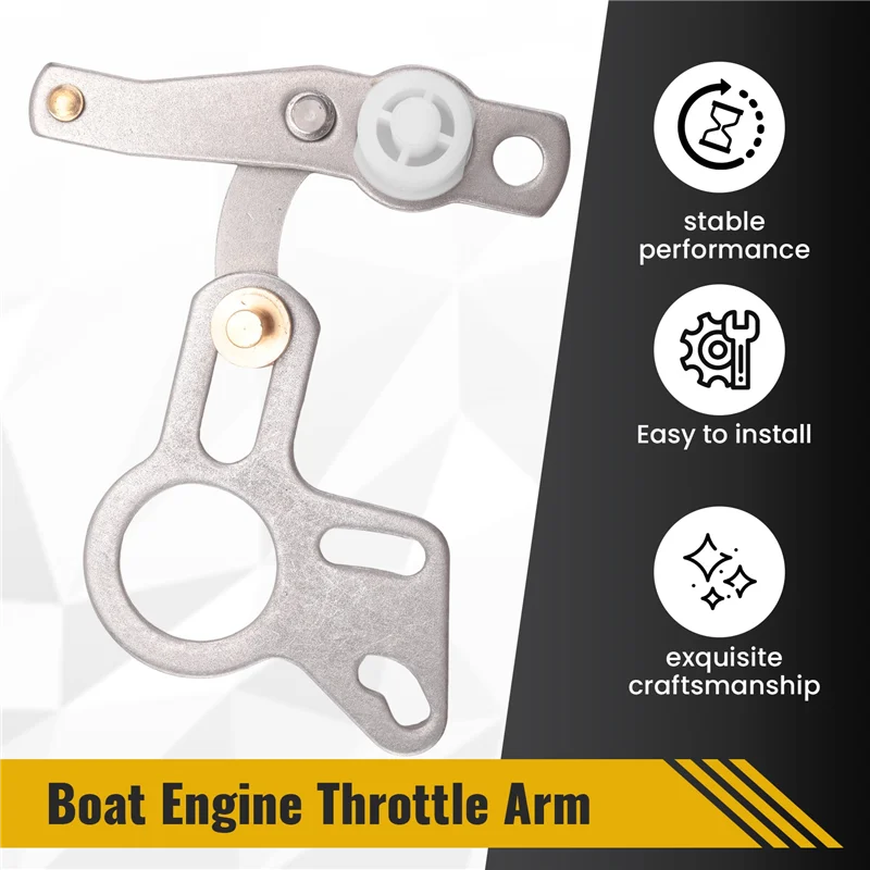 

AB96-For Engine Throttle Arm 703-48261-01 (Pull To Open) Throttle For Outboard Boat Control Box 703-48261 703-48261-11