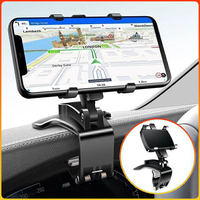 360 Degree Rotating Multi-function Car Phone Holder Instrument Cluster Phone Holder Foldable Rearview Mirror Navigation Bracket