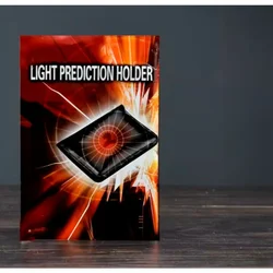 Light Prediction Holder (Charged Version) - Magic Tricks Optical Prediction Wallet Magic Props Close Up Magic Mentalism Comedy