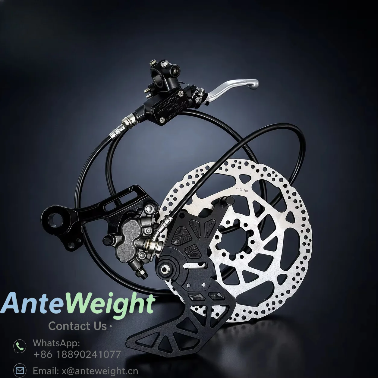 Rear Brake Conversion Kit Caliper Adapter Bracket for Sur Ron Light Bee Ultra Bee E-Bike Upgrade