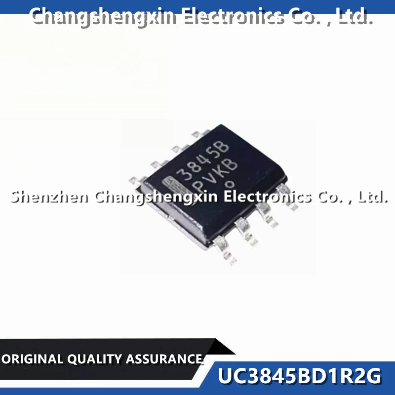 20 Pieces UC3845BD1R2G New Original Isolation Capable Output Step-Up, Step-Up/Step-Down DC-DC Controller IC 8-SOIC