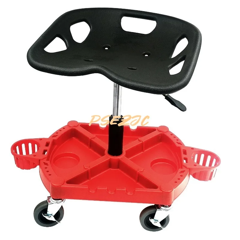 A Multifunctional Repair Chair with Wheels, Capable of Supporting 400 Pounds, Is A Self Adjusting Tool Used for Maintaining Cars