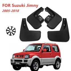 4pcs Car Mudflaps for Suzuki Jimny 2005-2018 Mudguards Mud Flap Guard Splash Guards 2006 2007 2008 2009 2010 2011 2012 2013 2014