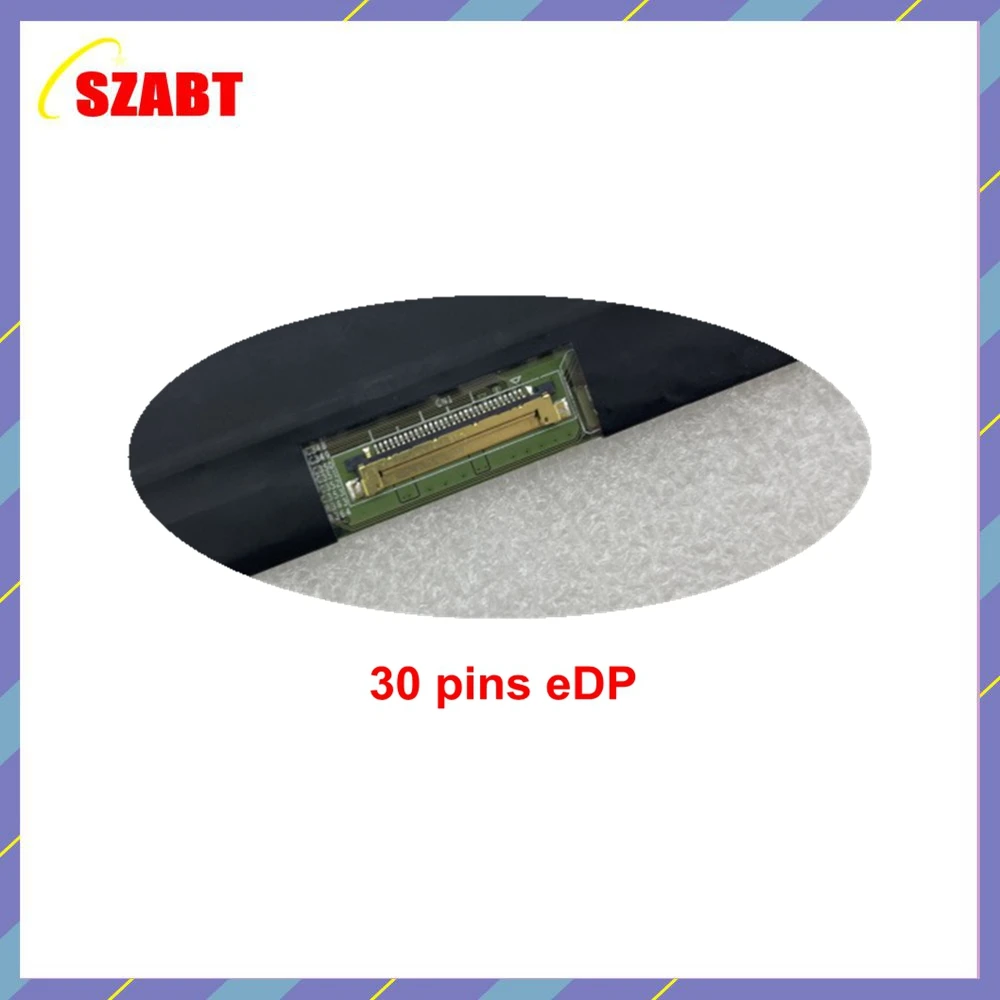 Schermo del computer portatile con pannello IPS sottile da 15.6 pollici per LP156WF4 LP156WF6 SPP1 SPK1 SPK2 SPK3 SPK6 SPC1 SPB1 SPL1 SPA1 B156HAN01.2 30 pin