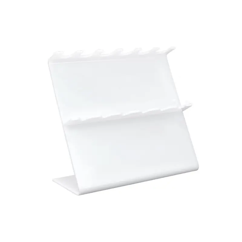 [NEW A09R!】 Pipette Holder Stand, Lab Linear Pipette Stand Rack Hold Up To 6 Pipettors Plastic Micropipette Storage System
