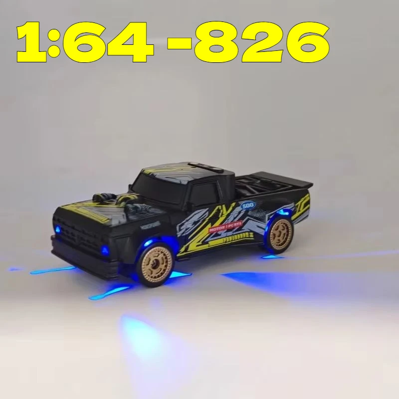 

Радиоуправляемый дрифт-пикап 1:64 с Wi-Fi камерой 720p и LED-подсветкой для детей и взрослых, для игр в помещении