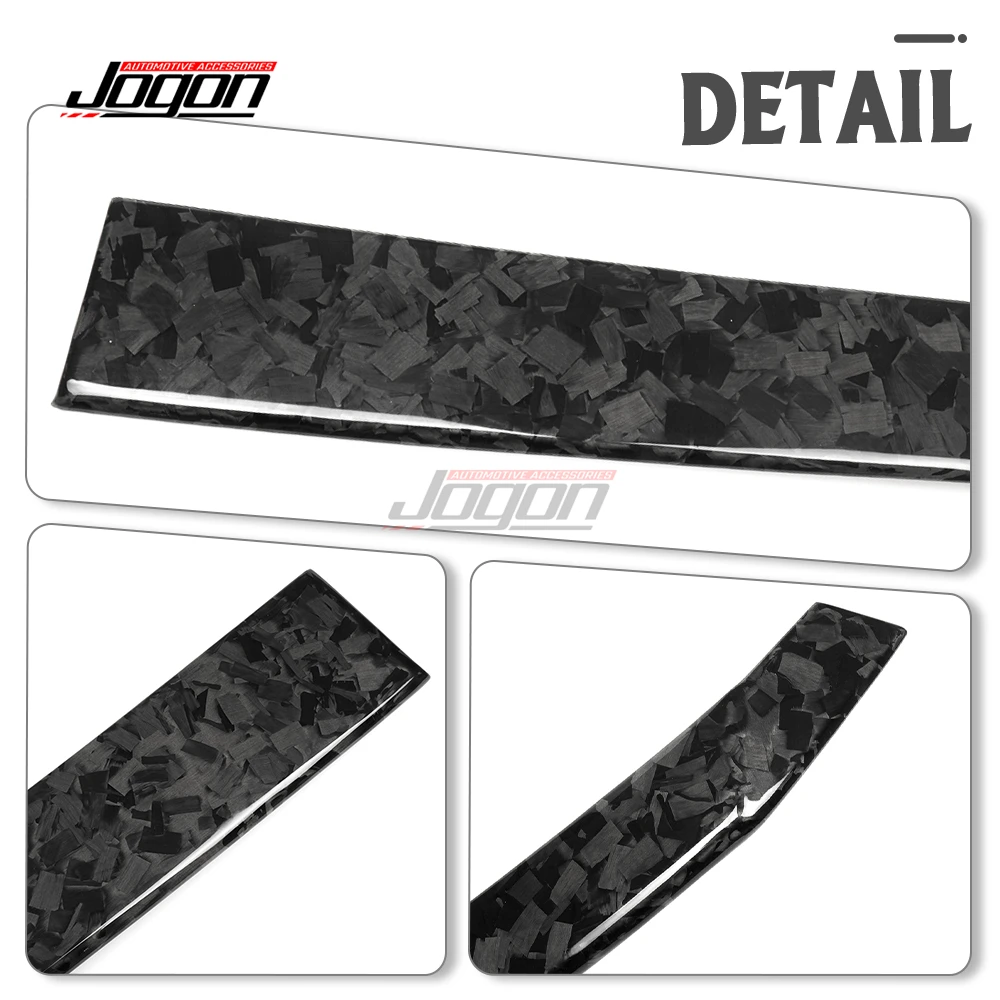 4Pcs Carbon Fiber For Hyundai Ioniq 5 NE 5 N SE 2022 2023 2024 202 Exterior Rear Trunk Tail Gate Lip Cover Trim Accessories