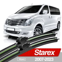Para Hyundai Starex H1 2007-2023 limpiaparabrisas delantero 2 uds accesorios de ventana de parabrisas 2010 2014 2015 2018 2019