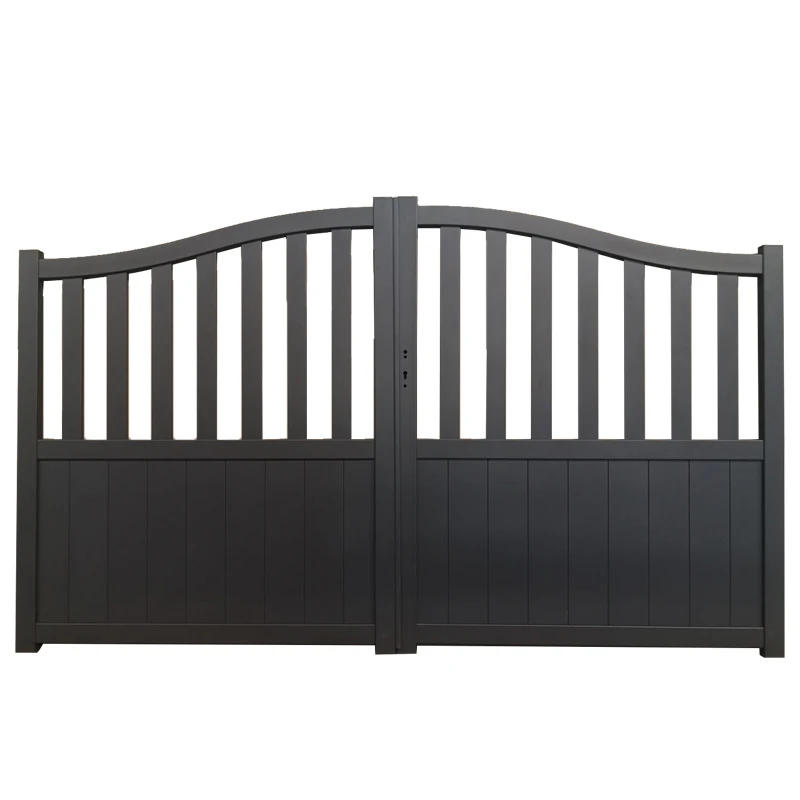 Simple and Main Gate Design Home/ Joint Aluminum Farm Gates Double Swing Gate