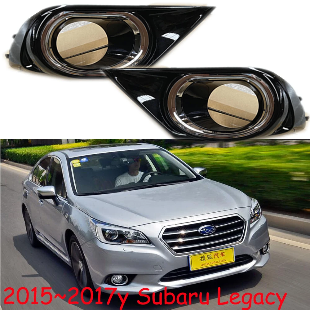 

1pcs car bupmer head light for Subaru Legacy fog cover headlight 2015~2017y car accessories DRL fog for Subaru Legacy headlamp