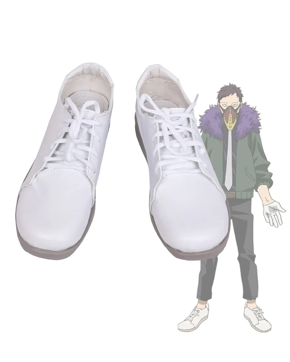 

Boku no Hero Academia Kai Chisaki Cosplay Shoes White My Hero Academia Cosplay Custom Made