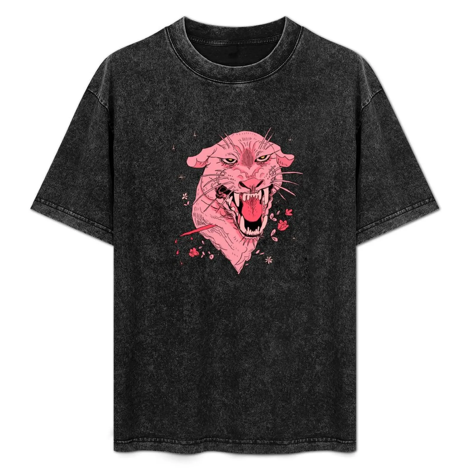 Pink Panther T-Shirt sweat oversized graphic tee mens graphic t-shirts funny