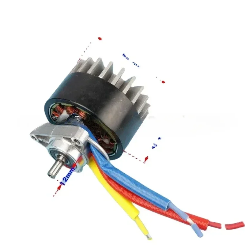 DC18V 36V 300W 500W Power External Rotor Brushless Motor For Garden Tool Electric Saw Propeller Mesh Cut Mower