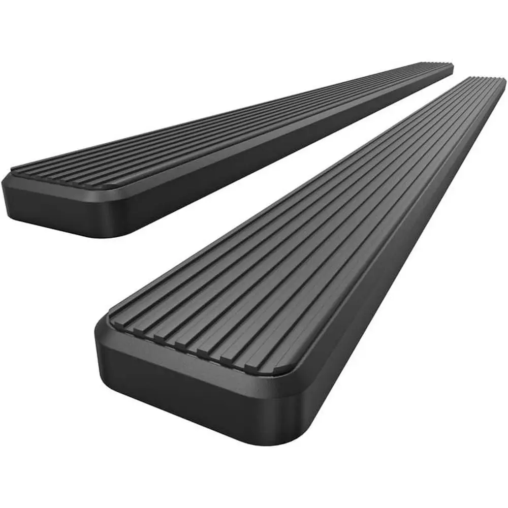 

Compatible with Wrangler JK 2007-2018 Sport Utility 4-Door (Nerf Bar | Side Steps) 4" Black Eboard Running Boards