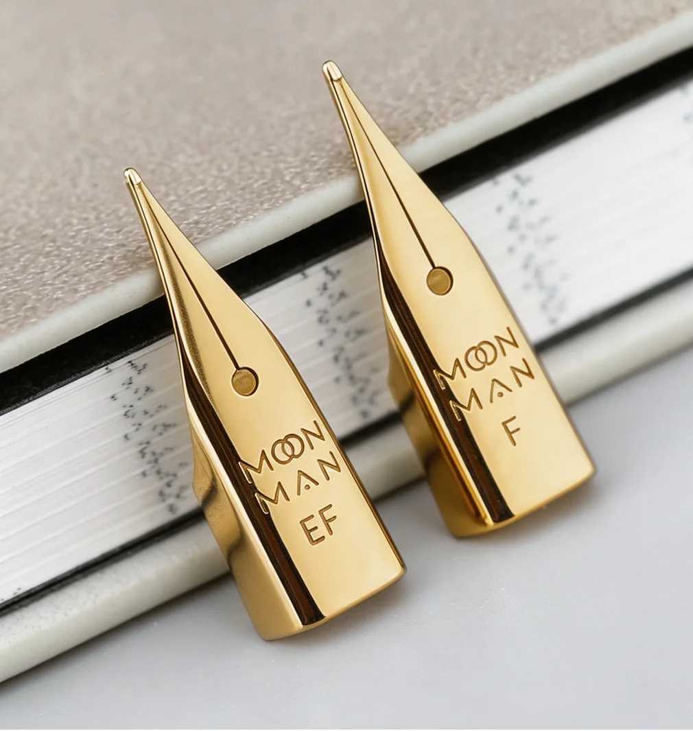 For MAJOHN B32 Fountain Pen EF F 0.5mm Gold/Silver Butterfly Nib Replacement, Repair Tool Kit with Pliers for Writing Upgrade