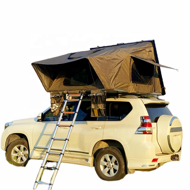 JWL-006S Aluminum Hard Shell Rooftop Car Camping Tent Outdoor Waterproof Hardtop Suv Roof Top Tent