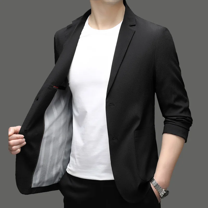 

Lis1721-Men's casual blouse suit