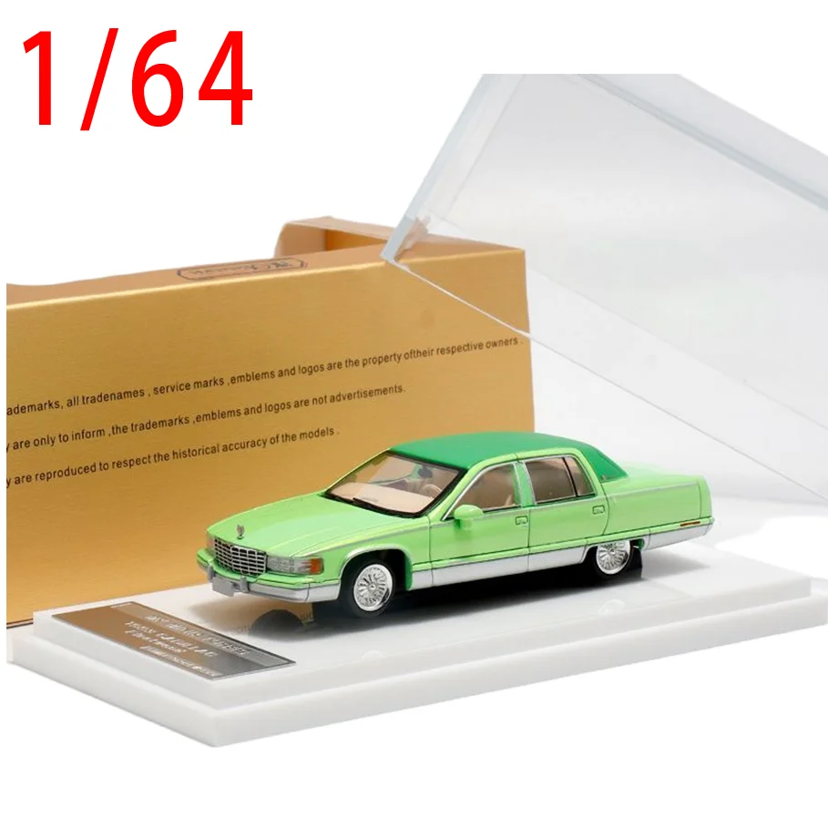 

GOC&MK Diecast 1/64 Scale Cadillac Fleetwood Alloy Car Model Cadillac Play Vehicles Toys for Boys Gift Original Box