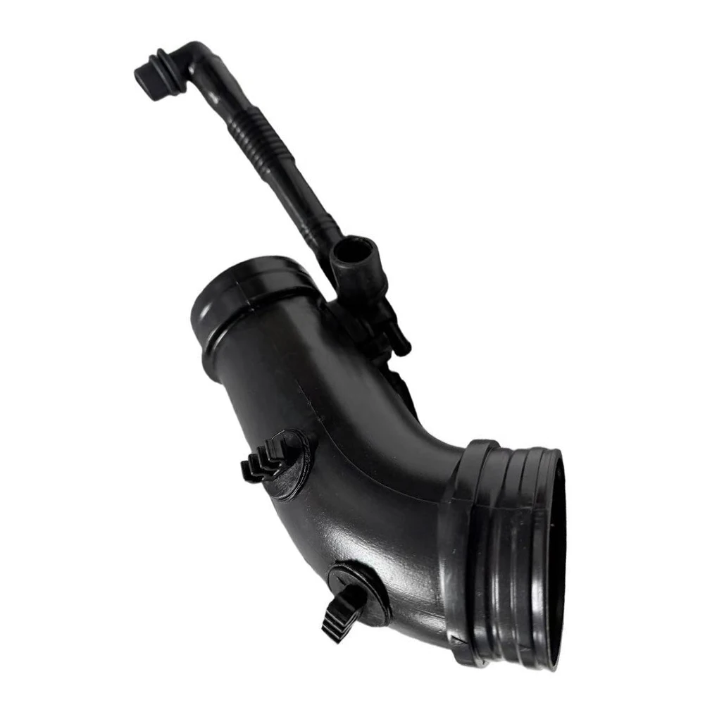For Engine Air Intake Repair Air Intake Hose Air Intake Part Black Heat-resistant ABS Material Reduces Oil Vapor Buildup