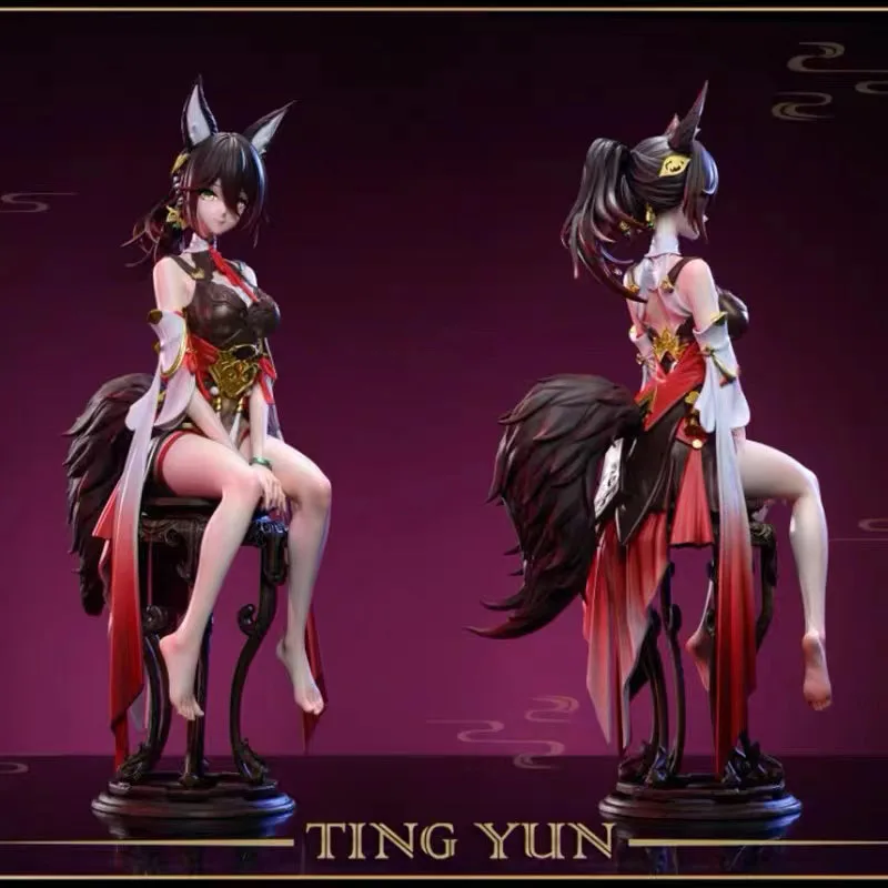 26cm Anime Ting Yun Honkai: Star Rail Figures Gk Tingyun Action Figures Desktop Pvc Collection Model Toys Decoration Doll Gift