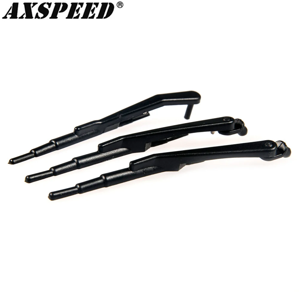 AXSPEED Plastic Windshield Wiper for Axial SCX10 Cherokee Defender Bronco 90046 90047 G500 Redcat 1/10 RC Crawler Car Parts