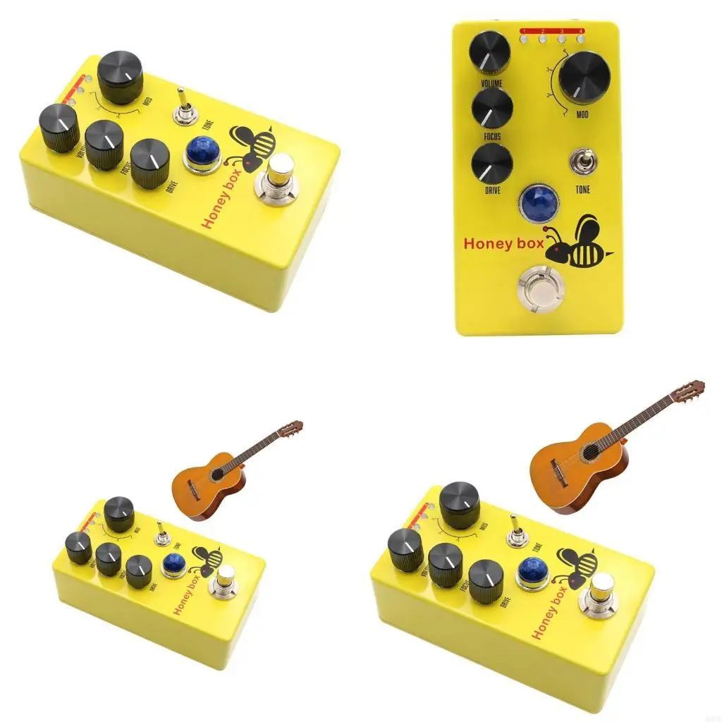 

Premium Metal Guitar Effects Box Customizable Sound Effortlessly 69HD