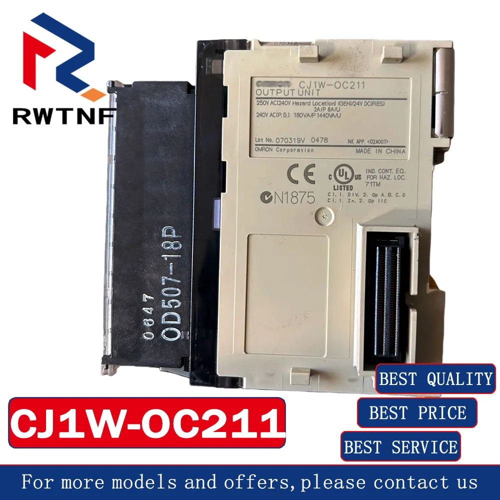 

Brand New Genuine CJ1W-OC211 Programmable controller module
