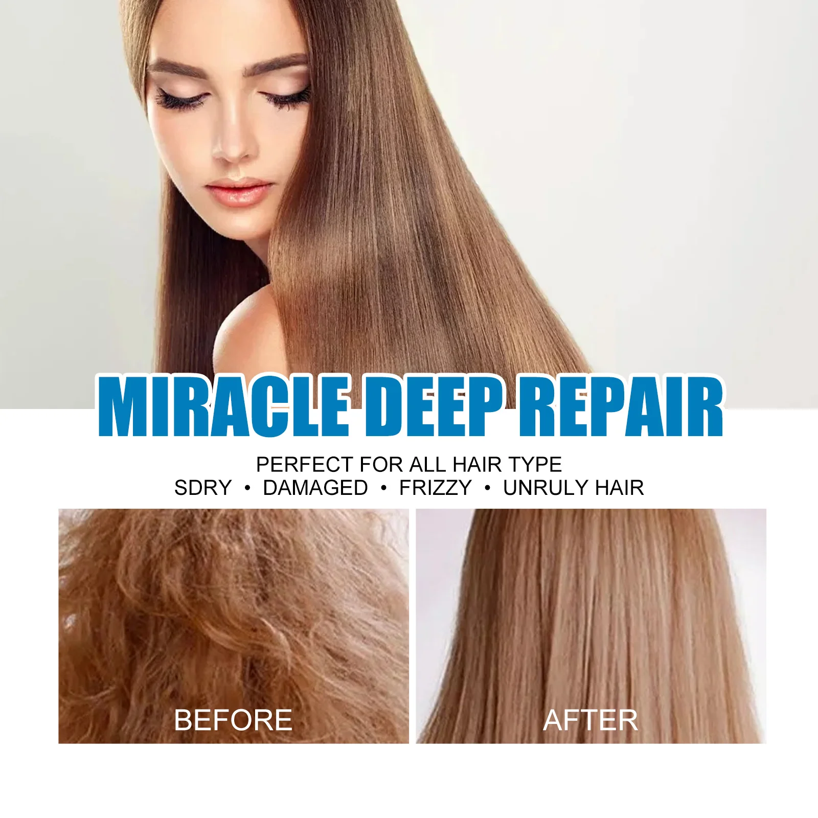 الكيراتين فيتامين كبسولة زيت جوهر الشعر لعلاج الشعر الجاف المجعد التالف تنعيم تليين ترطيب جوهر العناية بالشعر #3