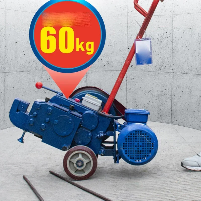 مقصات قضيب فولاذي كهربائية صغيرة تعمل يدويًا آلة قطع محمولة آلات قطع الحديد آلات قطع الرأس