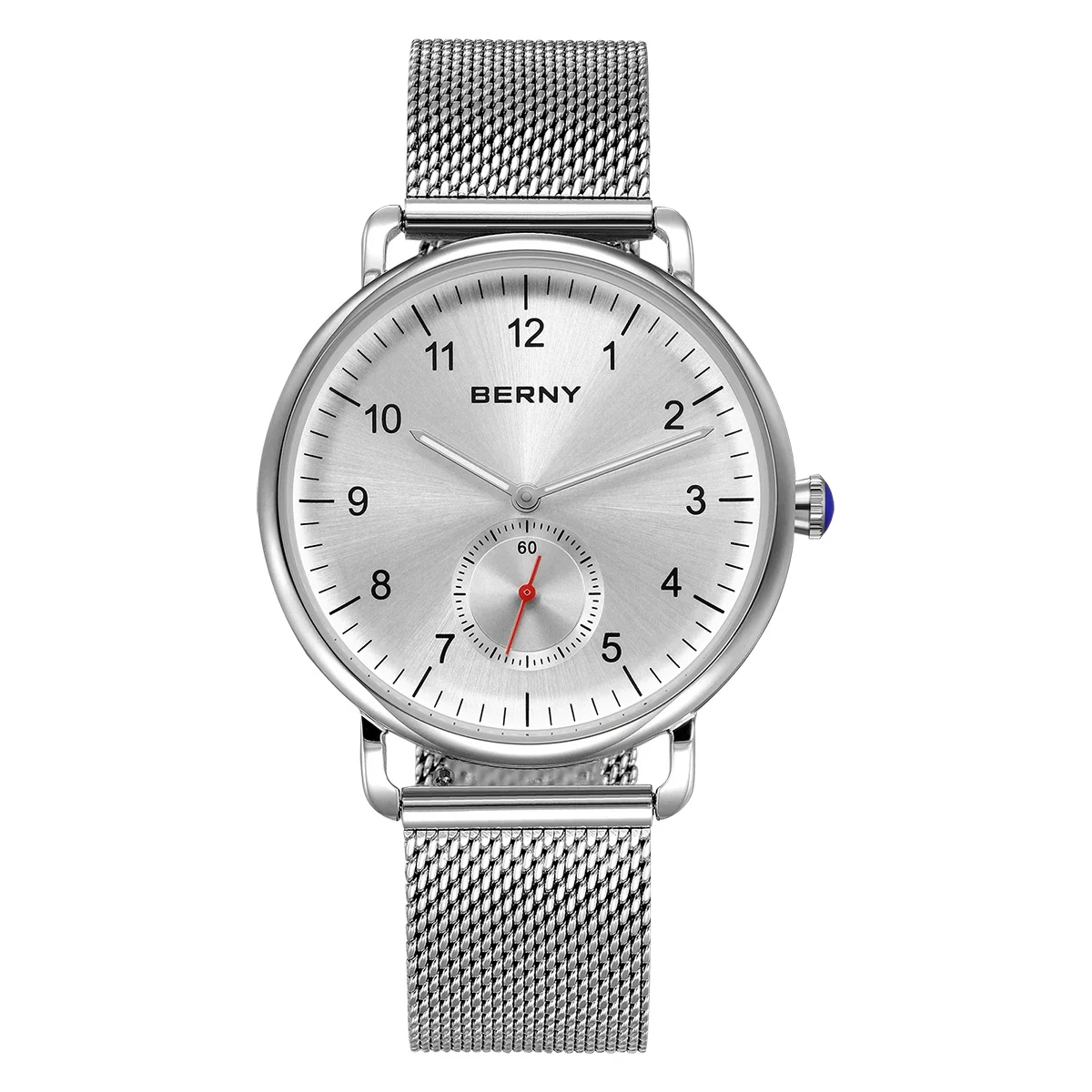 BERNY Men Watch Quartz Wristwatch for Men Simple Casual Men\'s Fashion Watch