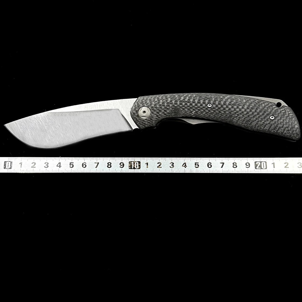 OK-C239CFP Carbon Fiber CPM 20CV Sprint Run Folding Knife Outdoor Camping Hunting Pocket EDC Tool Knife