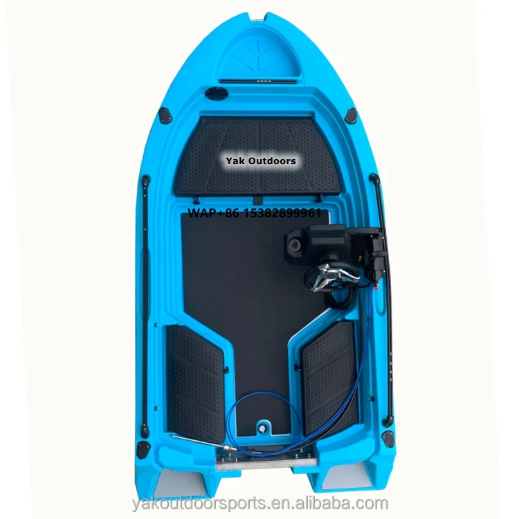 

Yak Outdoors Versatile 10ft Mini Jet Boat 8-20mm Power Kayak for 2 Persons 300KGS Plastic Material Outdoor Adventures