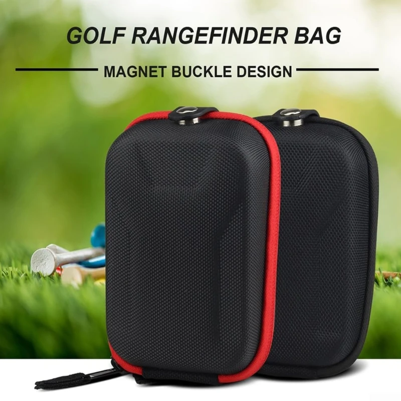 Versatile Magnetic Golf Rangefinder Case Bag Waterproof and Shockproof Storage for Golfers and Outdoor Enthusiasts