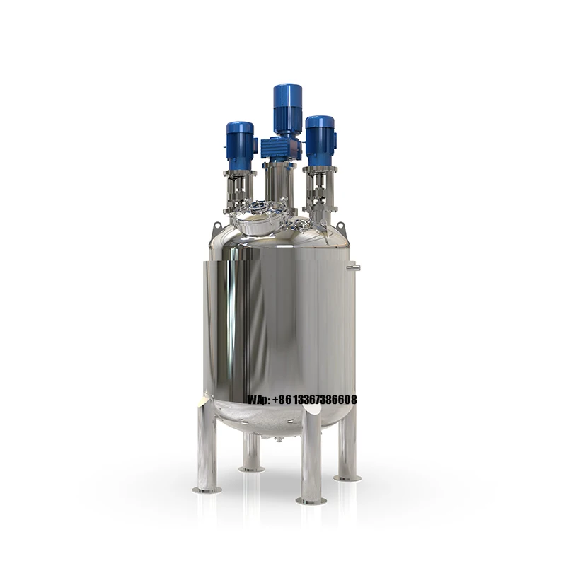 

500L Stainless Steel 304 306L High Shearing Emulsifying Dispersion Mixing Tank for Liquid Soap and Shampoo Production