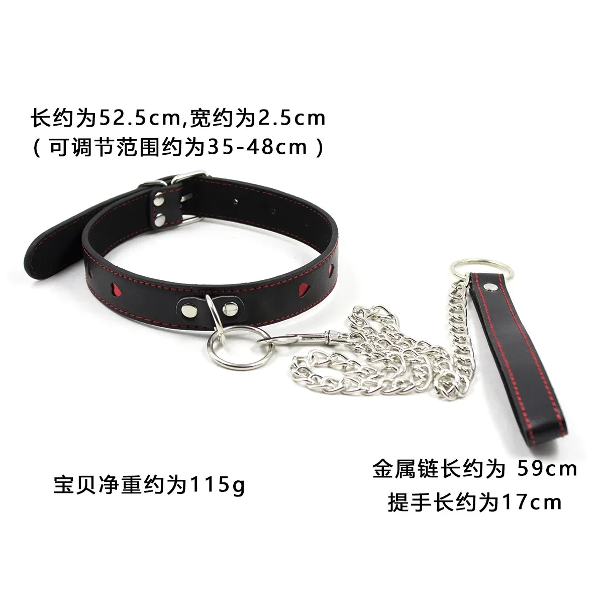 Adults Game Toys Novelty Sex Products for SM Games Leather Adult Slave Collar Bondage Sex Neck Ring for Women Men