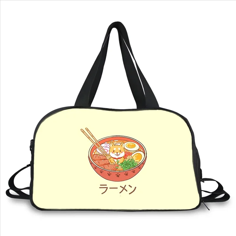 cartoon schattige hond 3D-printen modetrend draagbare multifunctionele messenger bag reistas met grote capaciteit