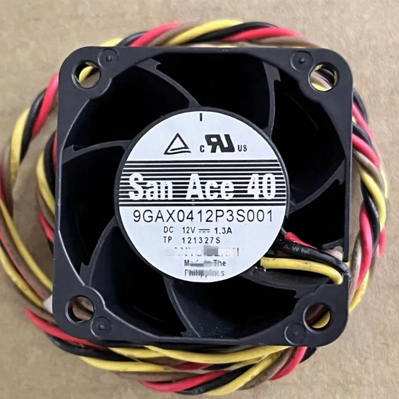 9GAX0412P3S001 4cm 40mm 40x40x28mm 4028 12V 1.3A 4 lines pwm cooling fan