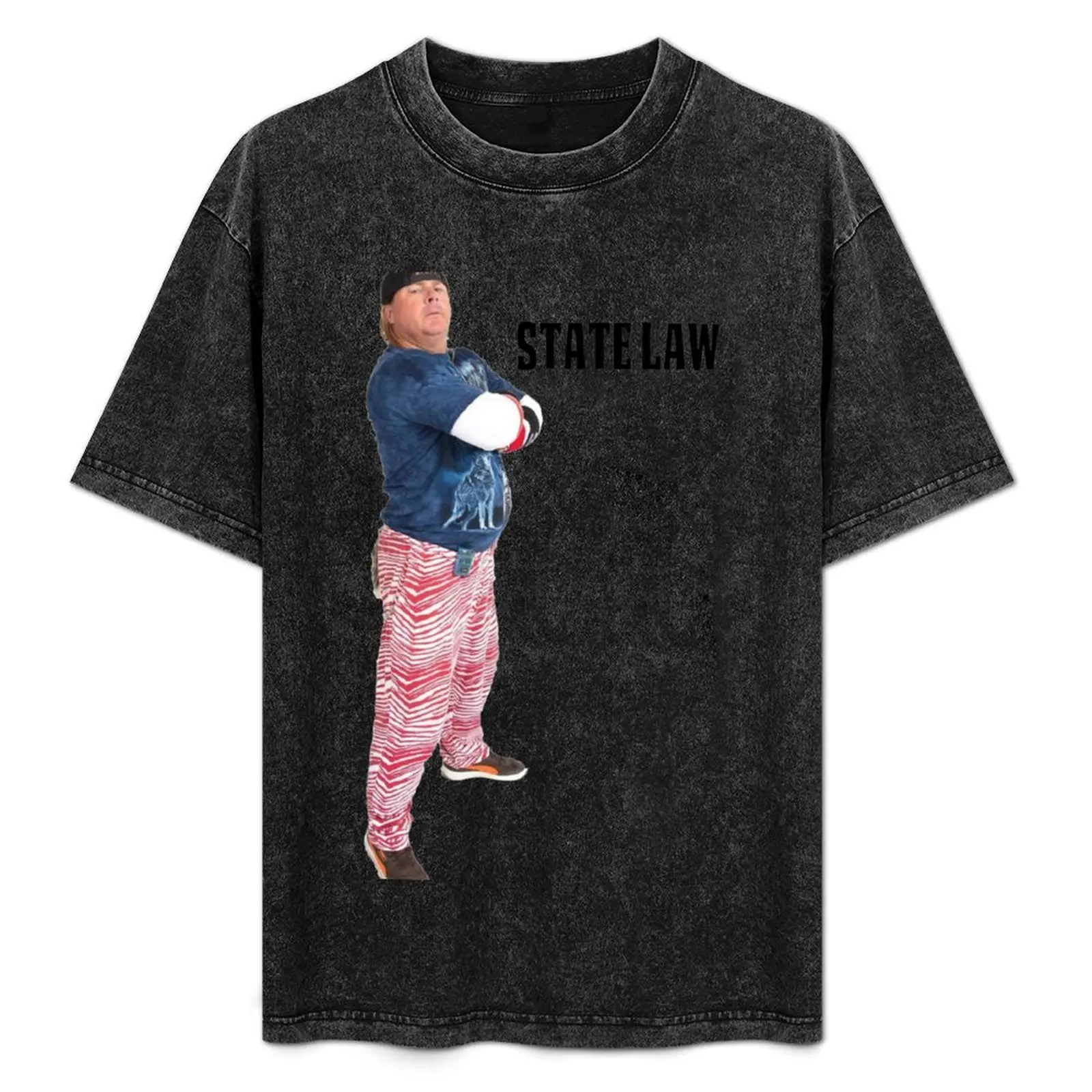 

State Law T-Shirt Festival Casual Short Sleeve