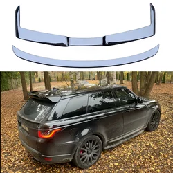 For Land Rover Range Rover Sport Rear & Mid Spoiler 2013 to 2018 High Quality ABS Glossy Black Trunk Wing Body Kit