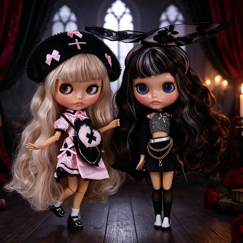 ICY DBS Blyth Doll BJD Joint Body Tan Skin  Set Doll 1/6 Scale 30 cm Girl Gift Anime SD
